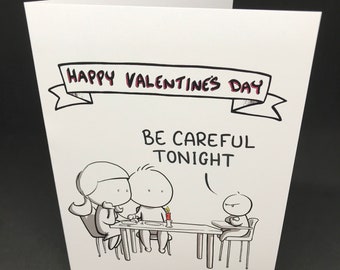 Valentines Card - be careful!