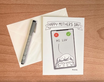 Mother’s Day Card - Hi Luv