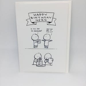 Funny Birthday Card - Happy Birthday, Nerd