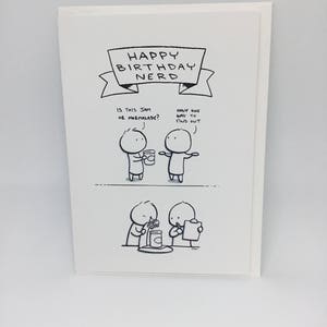 Drôle de carte d’anniversaire - Joyeux anniversaire, Nerd