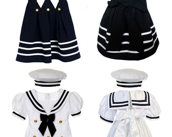 sailor baby girl outfit