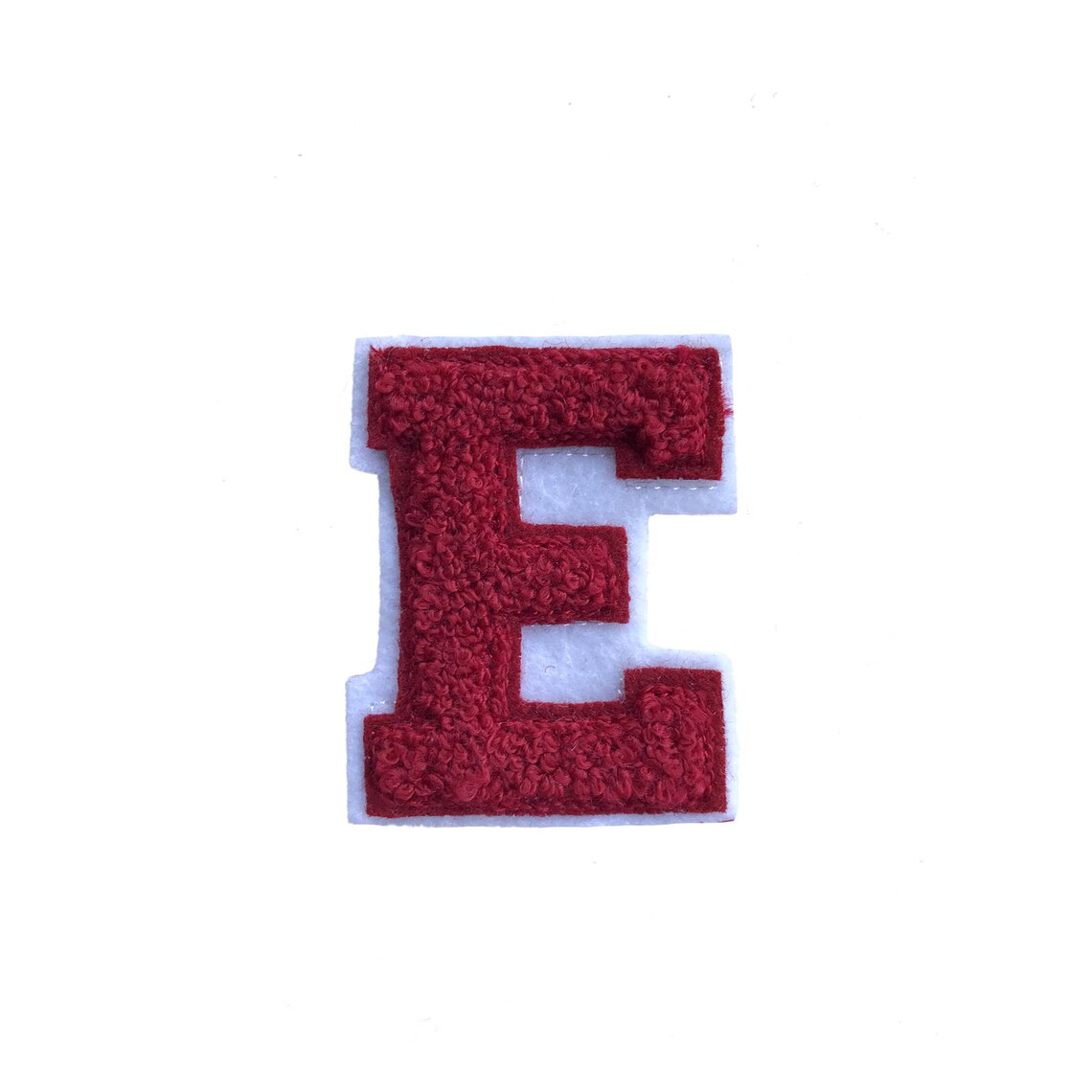 2.5x2 Chenille Letters A E R L T S P B O Q 11 Iron | Etsy