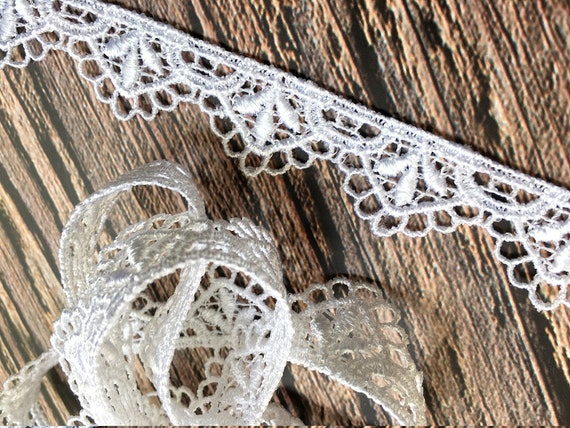 Black Lace Trim Trimming 1/" 3cm 30 mm Please Choose Length