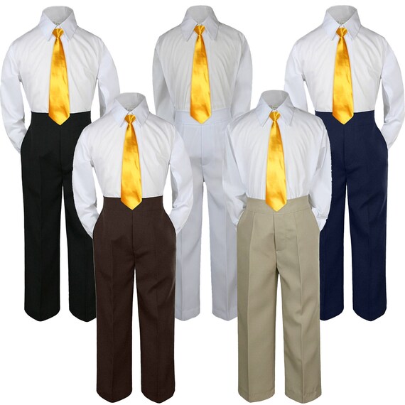 toddler boy yellow uniform shirts