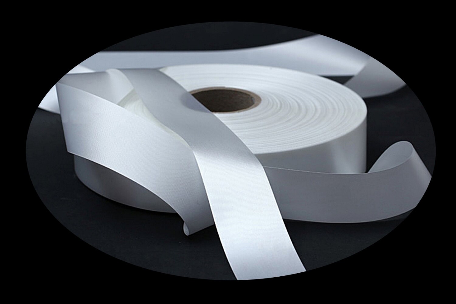 50 or 100 Yds Roll White Red Off-White 1/4" 3/8" 1/2" 7/8" 1.5" Polyester Ribbon 50 or 100 Yds Roll White Red Off-White 1/4" 3/8" 1/2" 7/8" 1.5" Polyester Ribbon