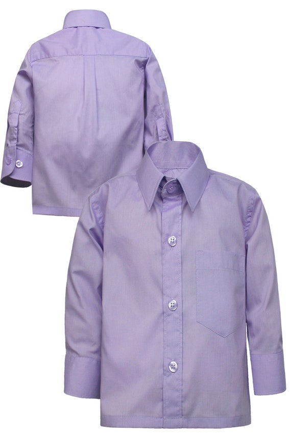 Boys purple dress shirt cheap