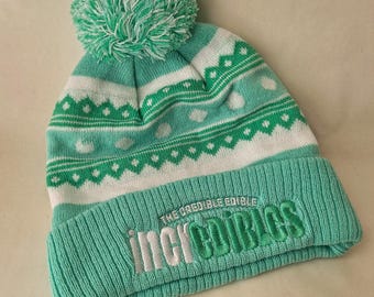 Incredibles (Type of Cannabis) Mint Green Wool Hat