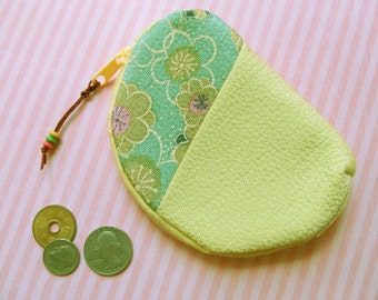 Kimono Fabric Coin Purse