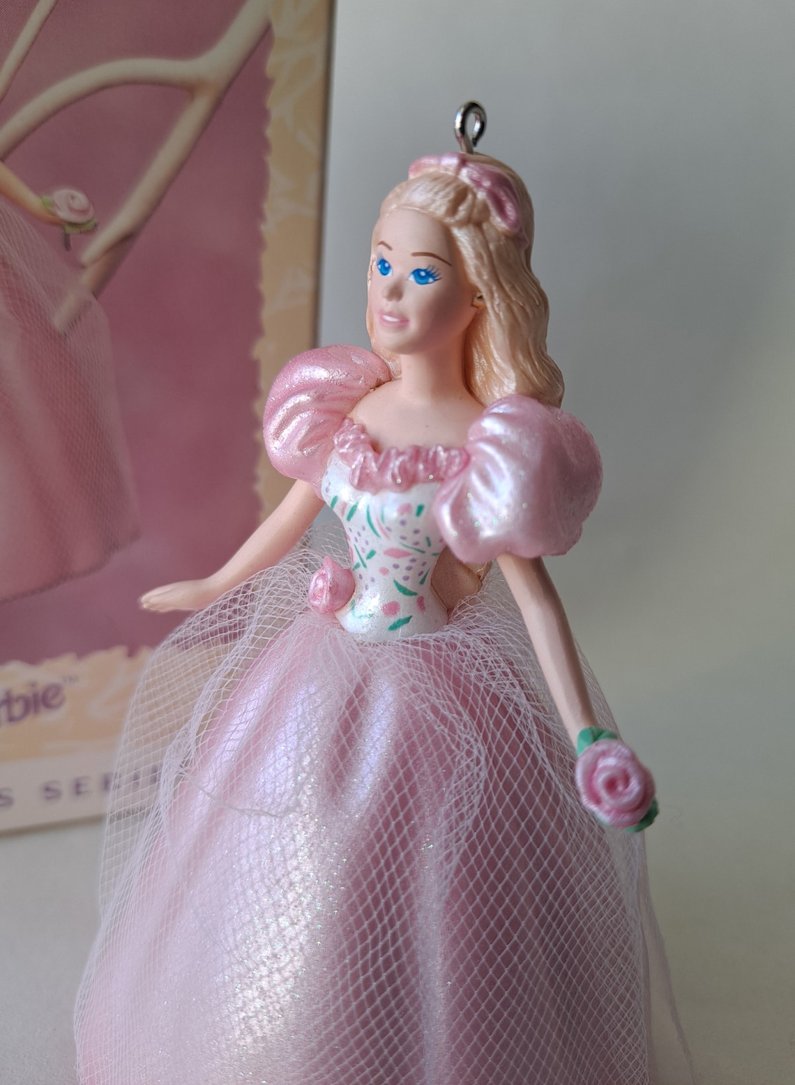 1996 Springtime Barbie Ornament Hallmark Keepsake Easter Etsy