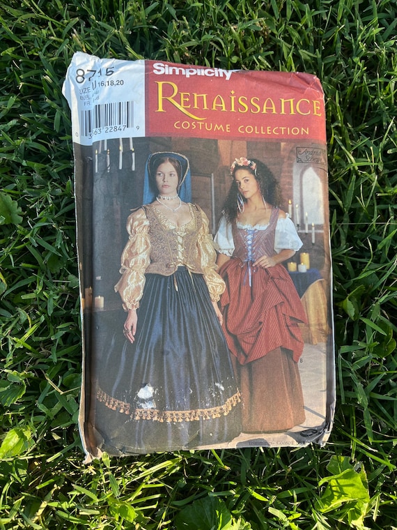 Vintage Uncut Renaissance Costume Pattern: Simpli… - image 1