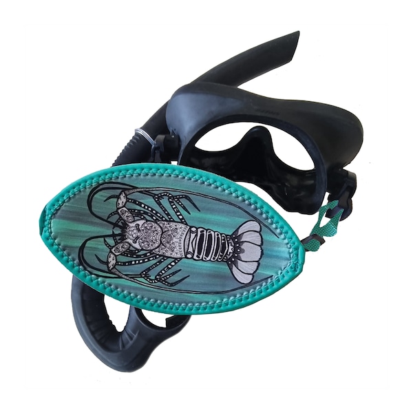 DIVING MASK STRAP - Crayfish Scuba mask strap - snorkelling mask strap - neoprene mask - Crayfish strap - Lobster strap