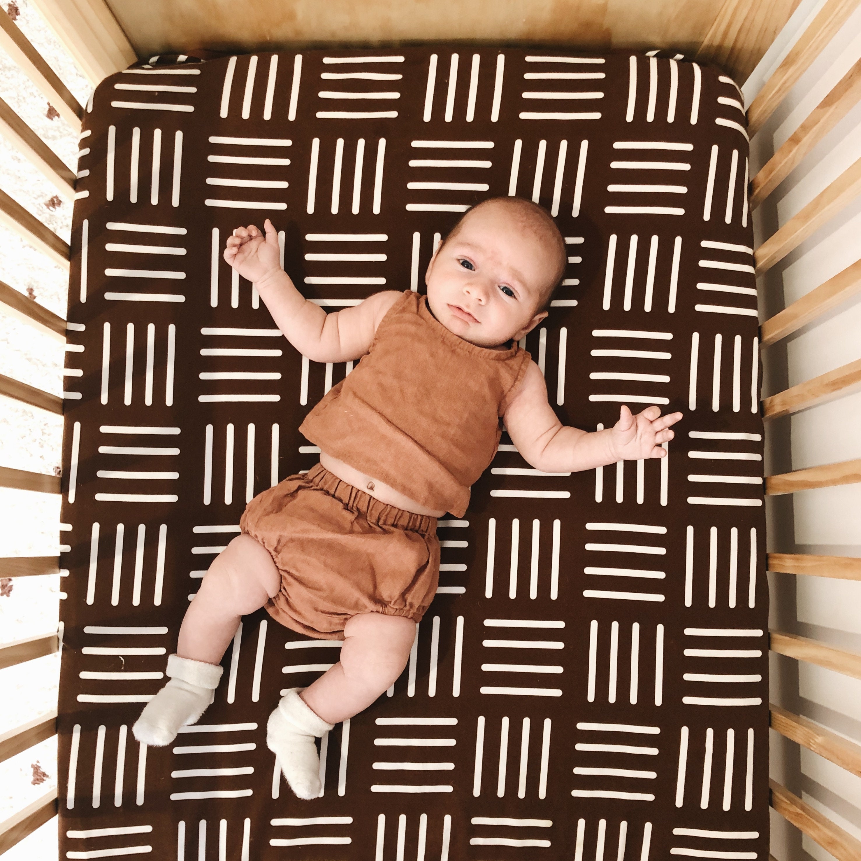 fitted sheet baby cot