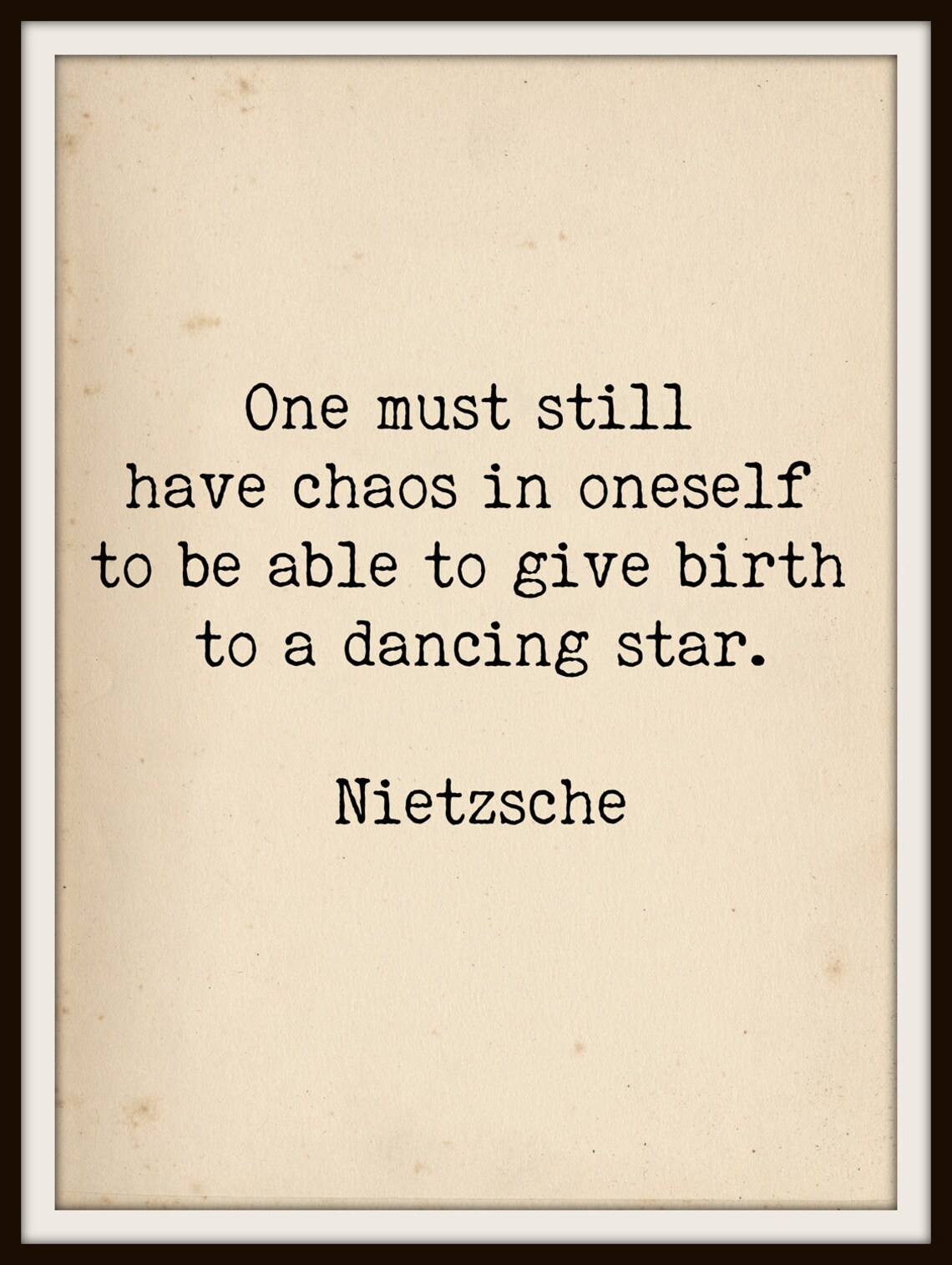 Nietzsche Quote Philosophy Quote Chaos Inspirational Etsy Nietzsche Quote Philosophy Quote Chaos Inspirational Etsy