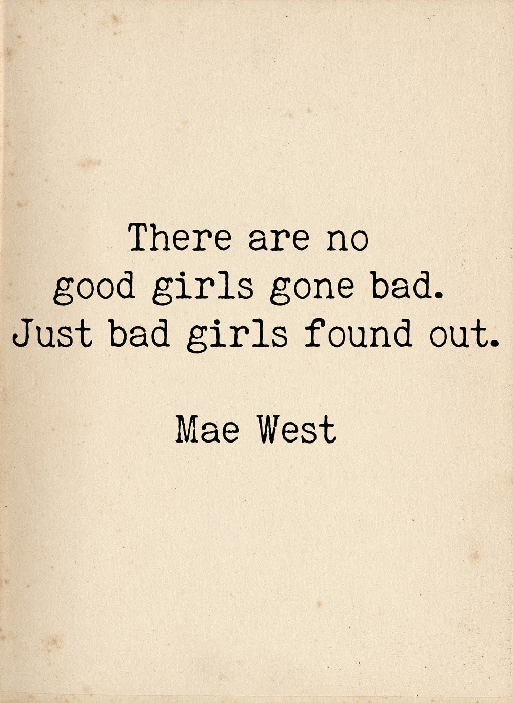 Bad Girl Quotes And Sayings
