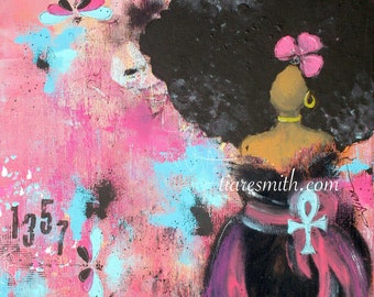 Let Me Loose, Grabado Giclee, Arte Afroamericano, Arte Negro, Arte Latina