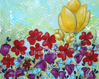 Stand Out Floral II,  Giclee Print, Flowers, Floral