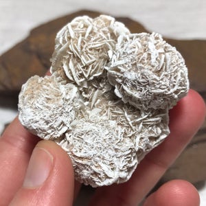 Desert Rose Cluster, Desert Rose Selenite, Natural Selenite Flower Cluster