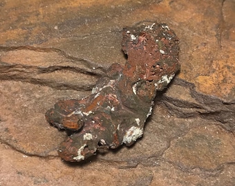 Native Copper from Michigan, USA, Raw Copper, Natural Minerals