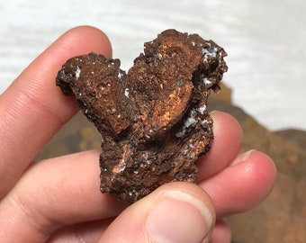Native Copper from Michigan, USA, Raw Copper, Natural Minerals