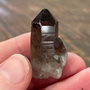 Smoky Quartz Crystal from Brazil, Natural Minerals