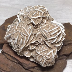 Desert Rose Cluster, Desert Rose Selenite, Natural Selenite Flower Cluster