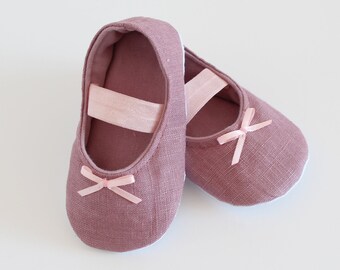 Ballet slipper linen - Etsy Nederland