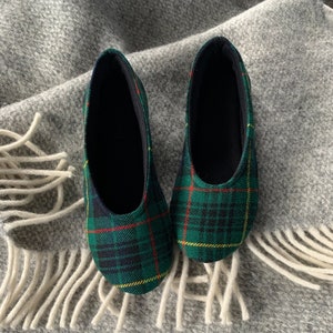 Tartan slippers hotsell