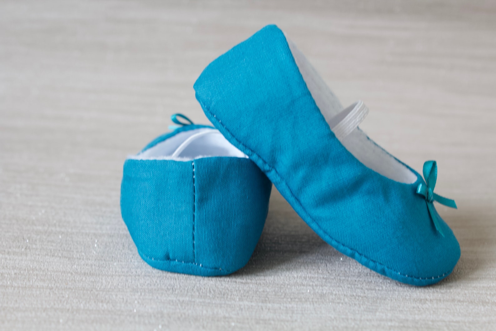 baby girl shoe, baby shoe ballet flat, teal blue baby girl shoe, girls cotton shoe, baby ballet flat.