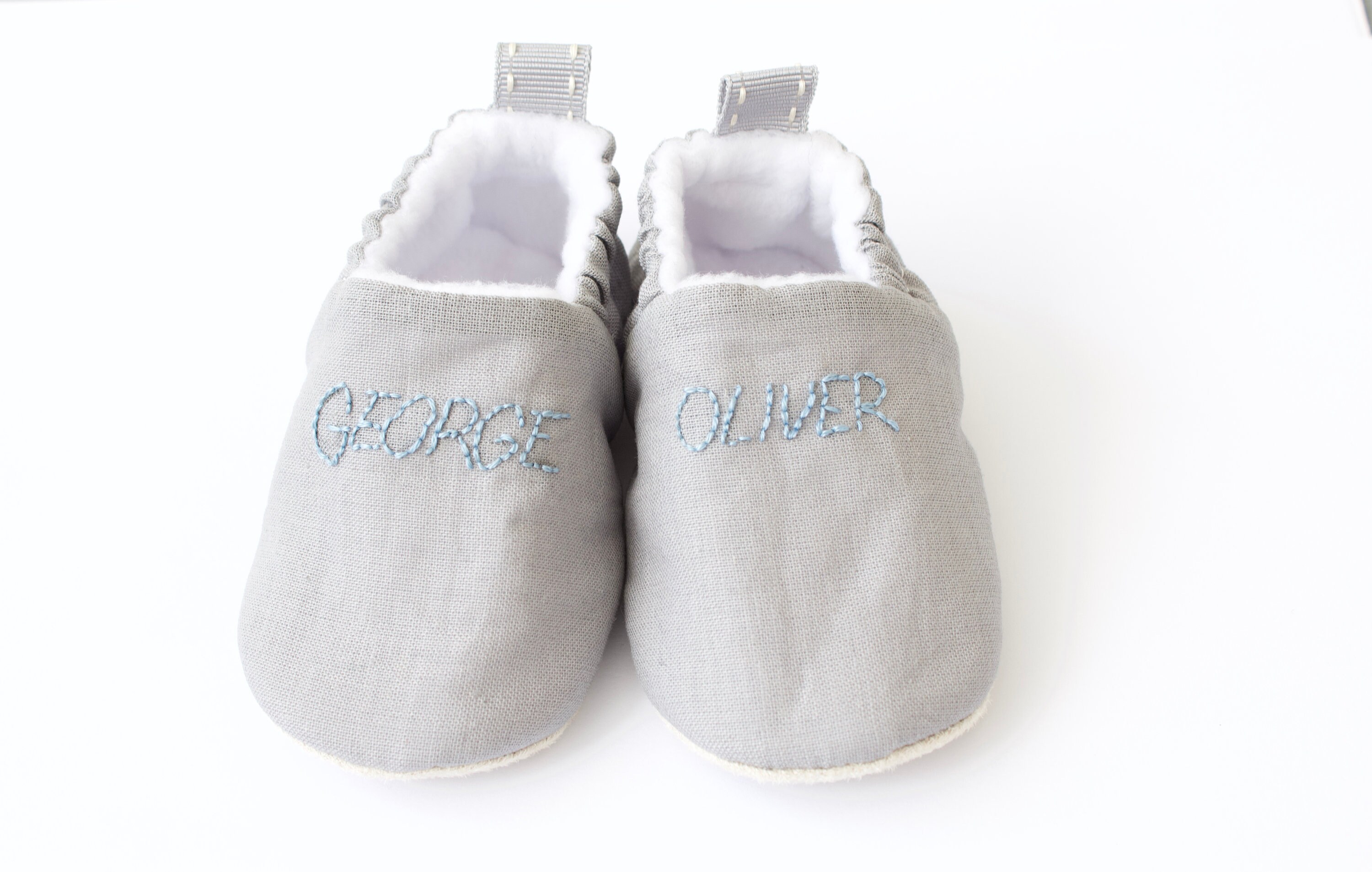 personalised baby shoes