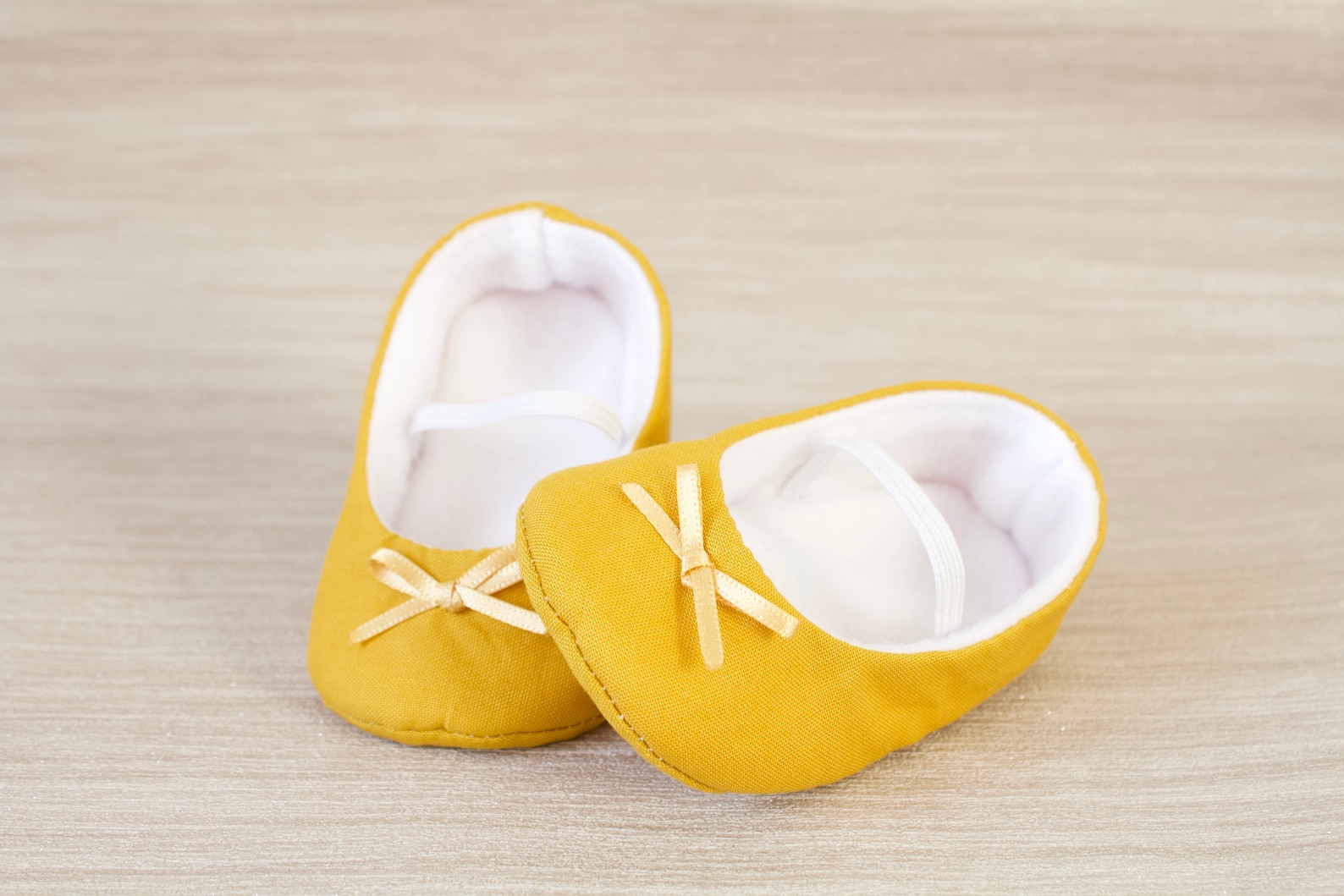 mustard baby girl shoes