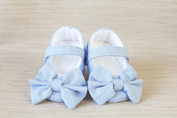 pale blue girls shoes