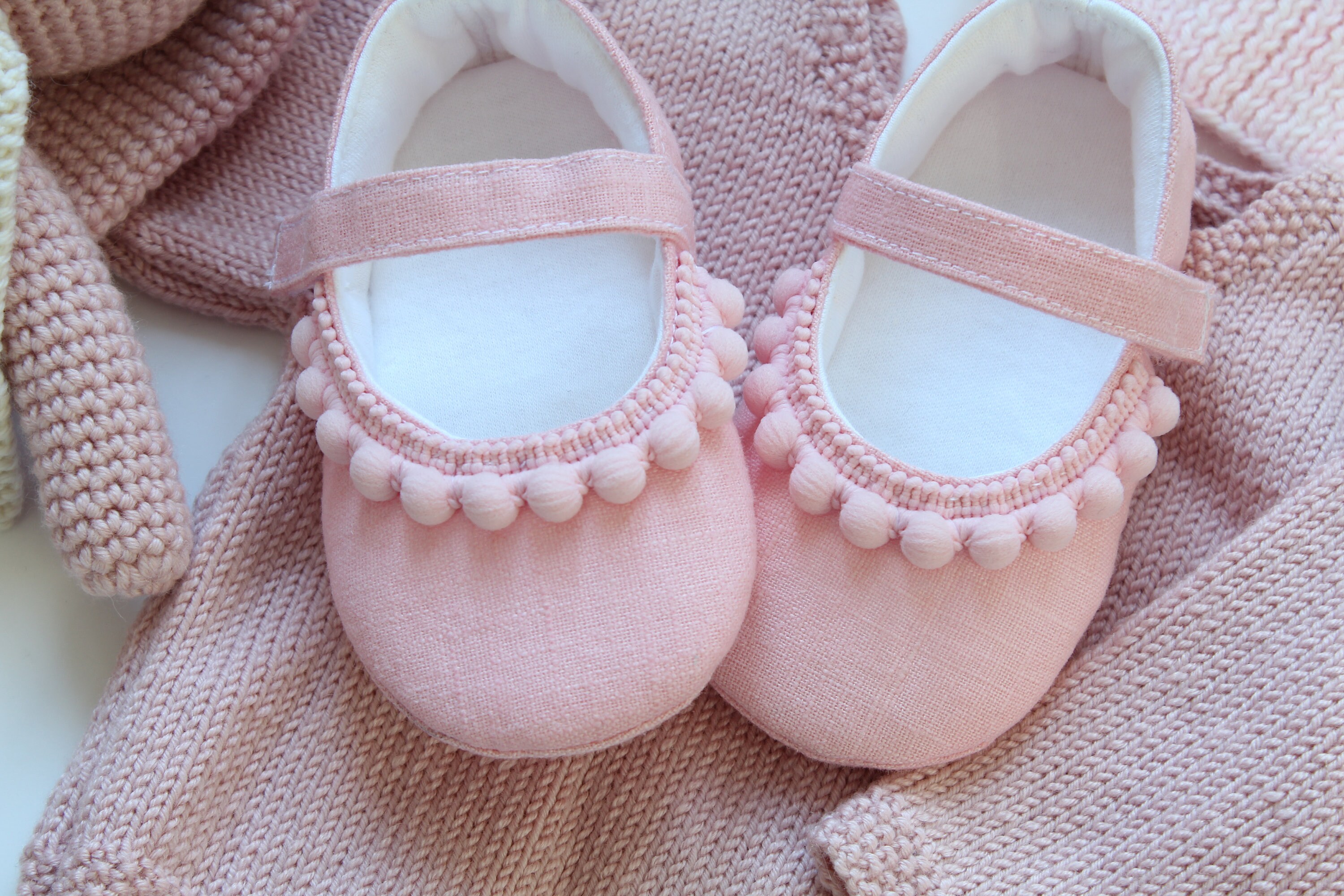 Mary Janes Pink Baby Girl Shoes Pink Baby Shoes Girl Shoe