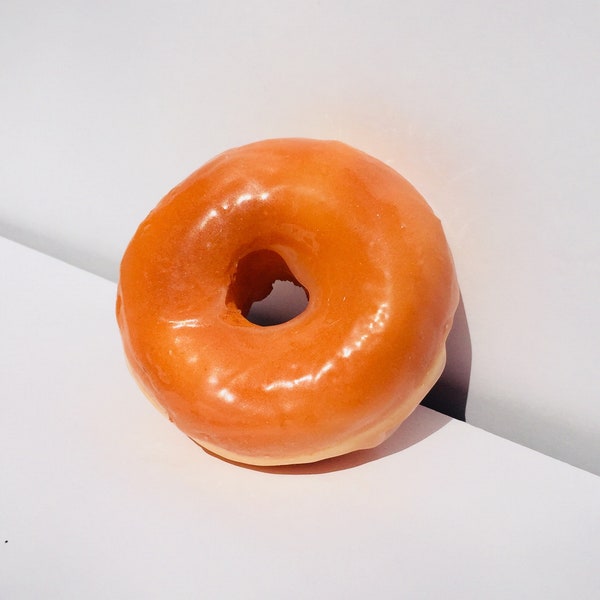 Glazed Donut, woo & locke, refrigerator food magnets, magnets
