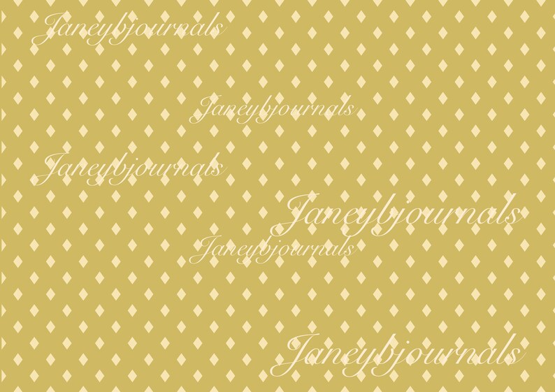 a 10 page junk journal printable kit journal cards envelopes, Daisies papers