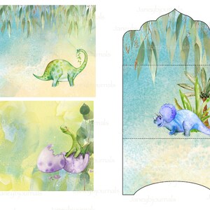 Baby Dinos a Junk Journal Printable Kit Dinosaurs Paper and - Etsy UK