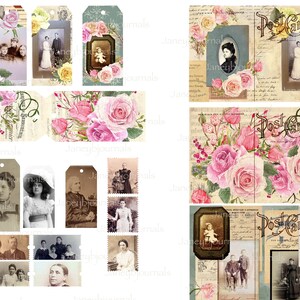 Junk Journal Kit Our Family Vintage Printable Paper and - Etsy UK