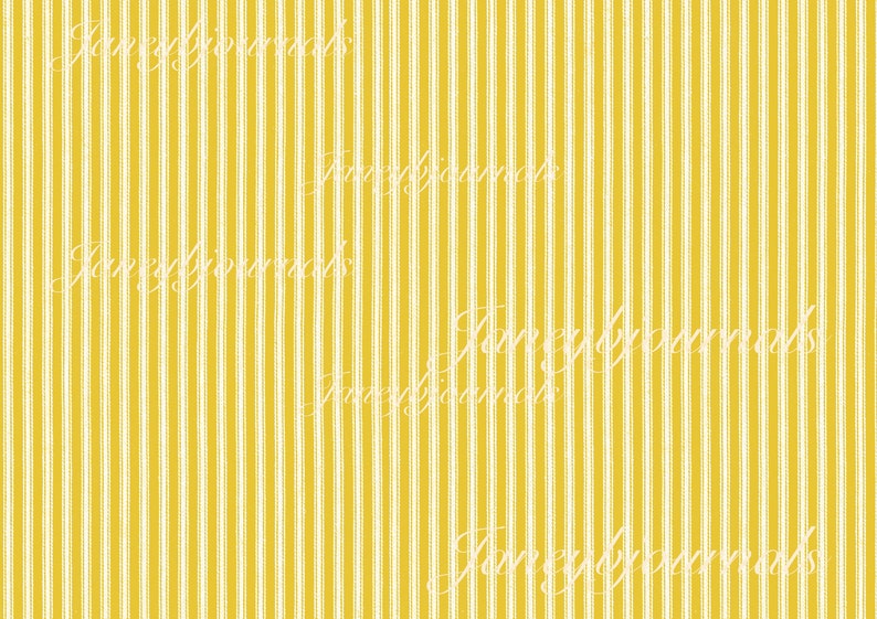 Pretty yellow florals Junk journal printable kit takes journal cards envelopes folios for small projects