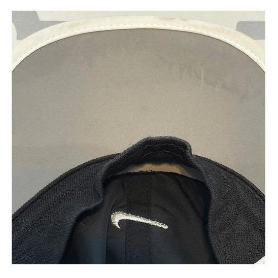 Nike Golf Featherlight Tailwind Cap Hat Black White Dri Fit 