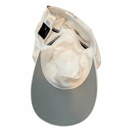Nike Featherlight Tailwind Cap Hat White Black Dri‎ Fit 7 Panel Athletic Run Nike Golf Featherlight Tailwind Cap Hat Black White Dri Fit  main image 2