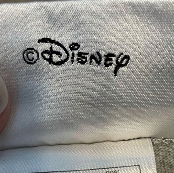 Vintage Y2K Disney Tee Gray Embroidered 100 Years… - image 5