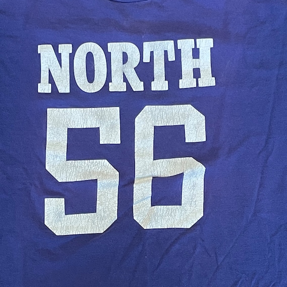 Vintage 90s Discus Athletics T-Shirt Purple White… - image 2