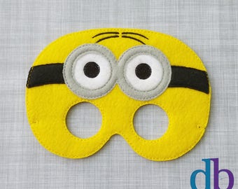 Printable Minion Mask