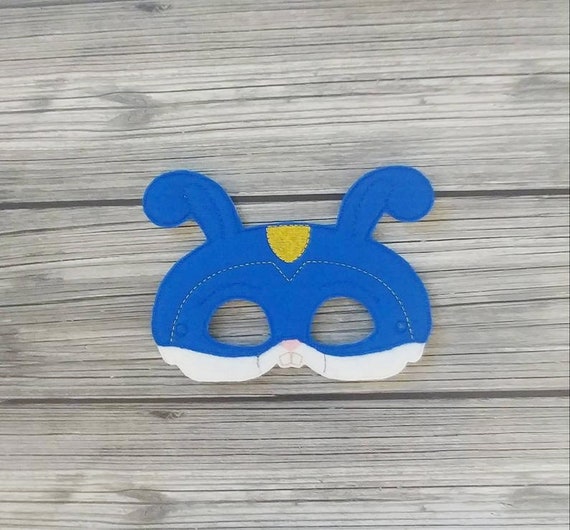 SLOP Bunny Mask Super Bunny Felt Embroidered Mask Bunny | Etsy