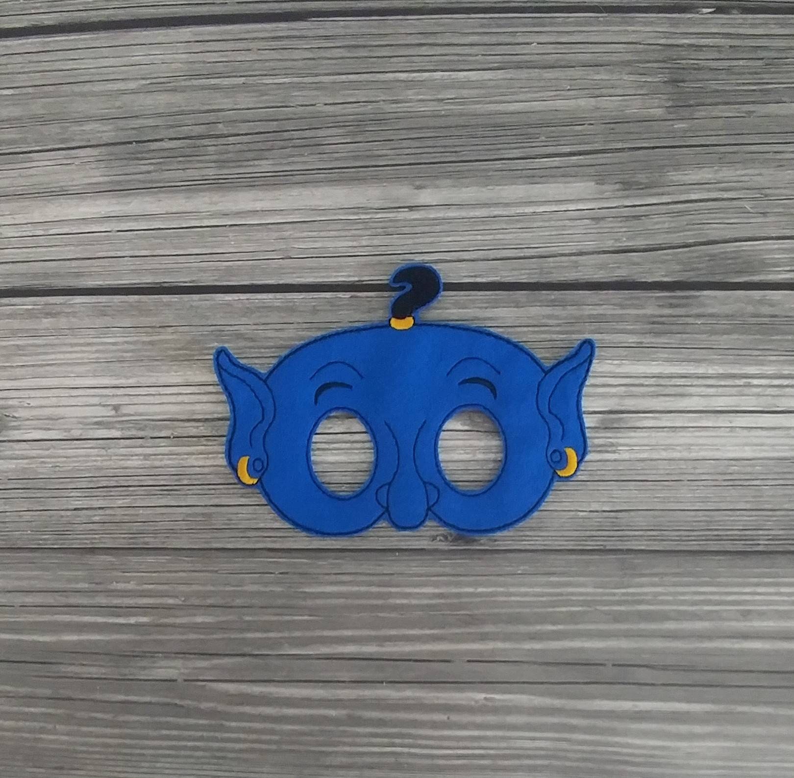 Rust pålægge Spædbarn Genie Inspired Mask Kid & Adult Creative Play Halloween - Etsy