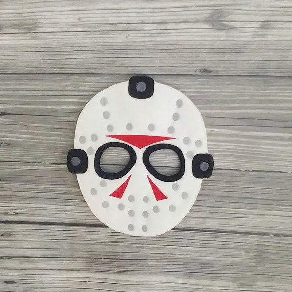Máscara de personaje Camp Killer - Máscara de cara completa Jason - Máscara de terror de portero - Juego de disfraces - Juego creativo - Disfraz de Halloween - Cosplay