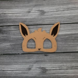 Felt Embroidered Mask - Fluffy Cat Mask - Game Animal - Pretend Play - Costume Party - Cosplay