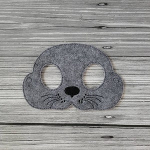 Sea Lion Mask - Seal - Sea Mammals - Flappers - Sea Animal - Make Believe Play - Pretend Play - Halloween Costume  -  Dress Up Mask