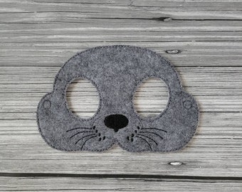 Felt Sea Lion Mask: Dress Up, Pretend Play Costume