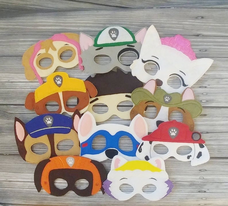 Paw patrol mask -  France