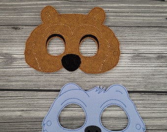 Helpy Felt Embroidered Mask - Funtime Freddy Mask - White Bear Mask - FNAF  Mask - Kid & Adult - Creative Play - Halloween Costume